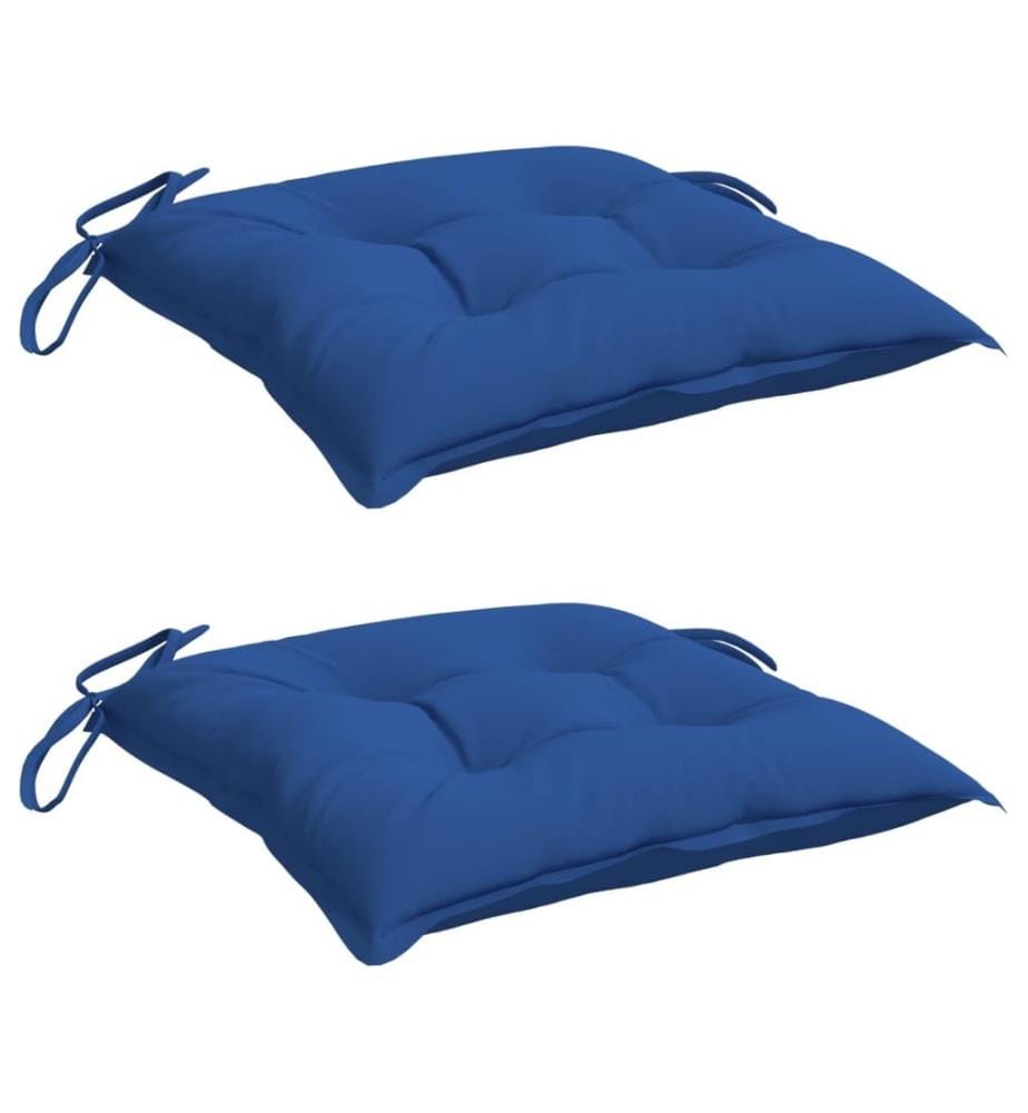 Palettenkissen 2 Stk. Blau 50x50x7 cm Oxford-Gewebe