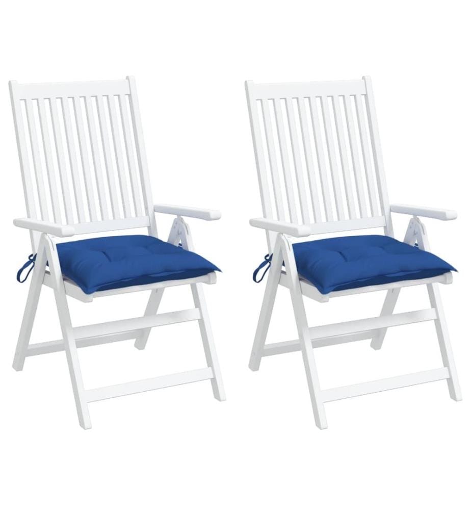 Palettenkissen 2 Stk. Blau 50x50x7 cm Oxford-Gewebe