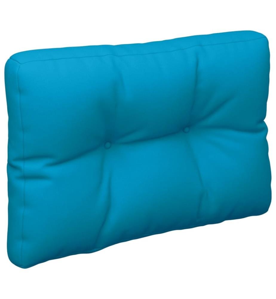 Palettenkissen 2 Stk. Blau Stoff