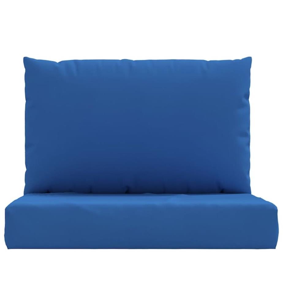 Palettenkissen 2-tlg. Blau Oxford-Gewebe