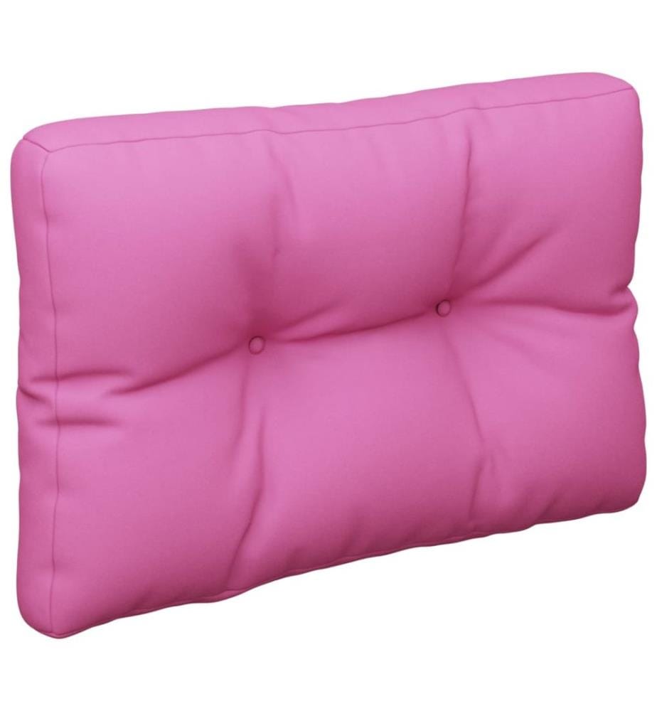 Palettenkissen 2-tlg. Rosa Stoff