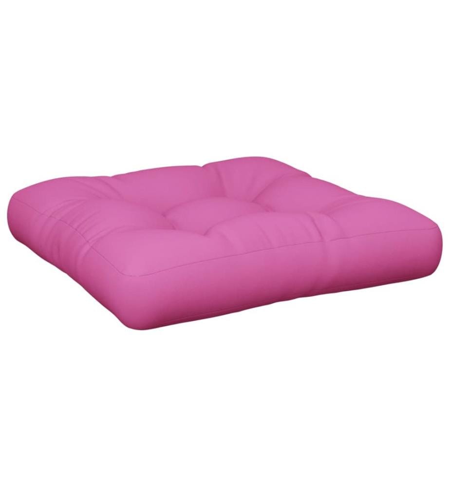 Coussins de palette lot de 2 rose tissu