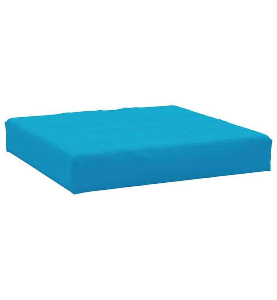 Coussins de palette lot de 3 bleu clair tissu oxford