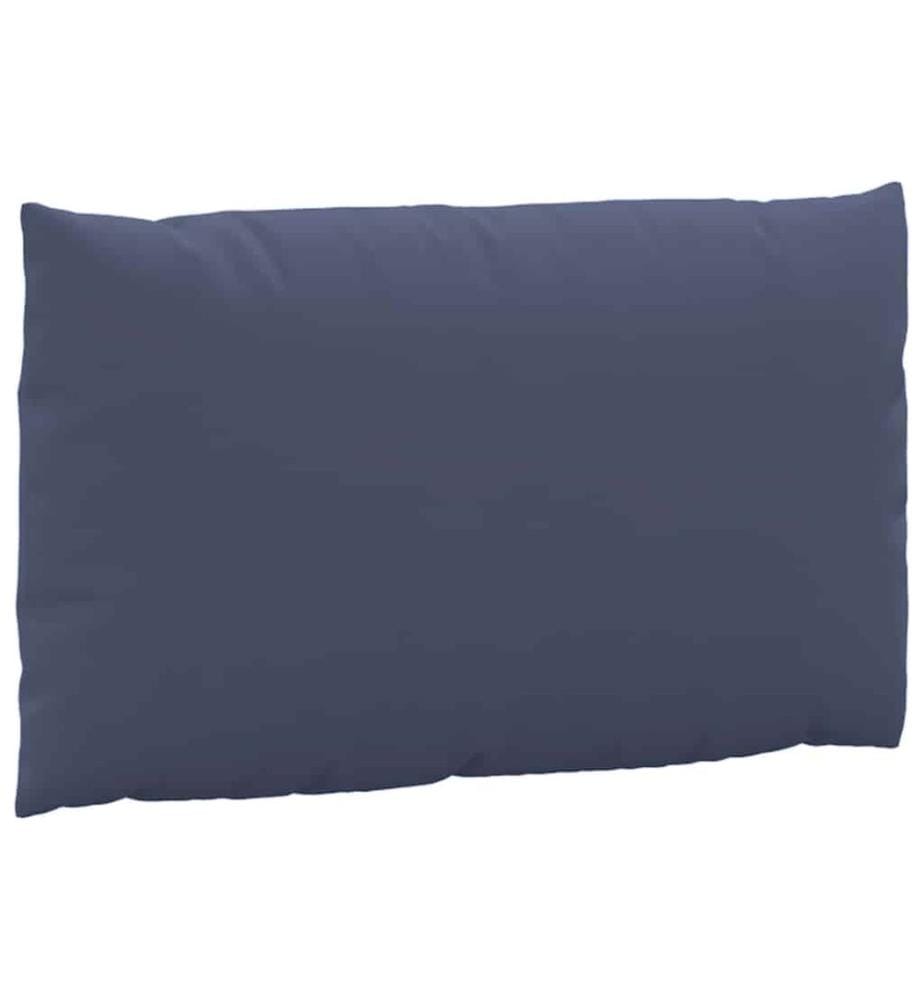Coussins de palette lot de 3 bleu marine tissu oxford