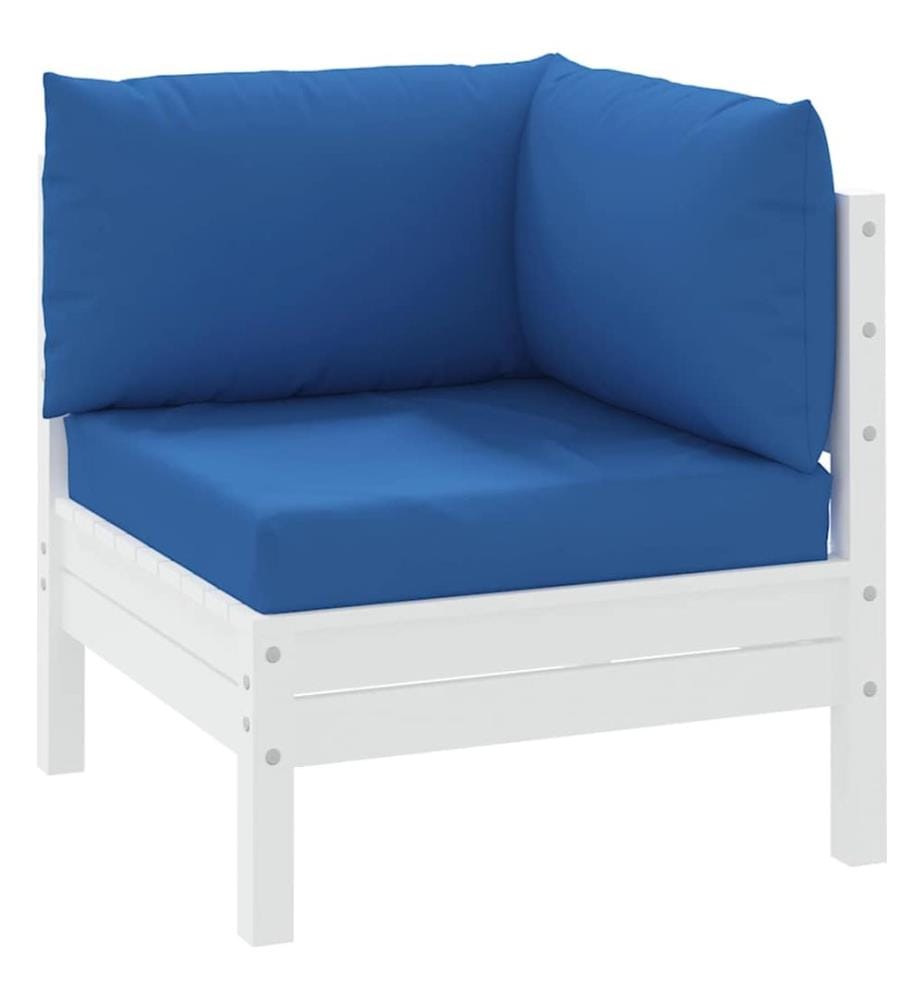 Palettenkissen 3-tlg. Blau Oxford-Gewebe