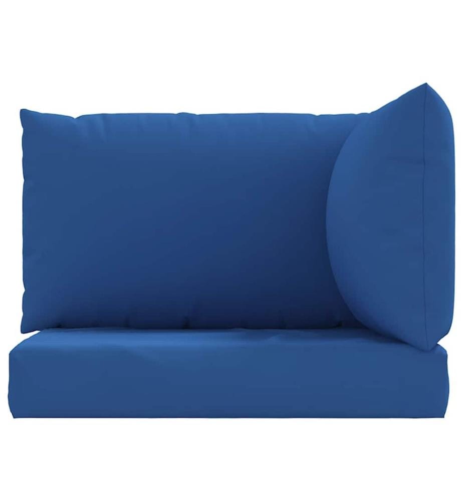 Palettenkissen 3-tlg. Blau Oxford-Gewebe