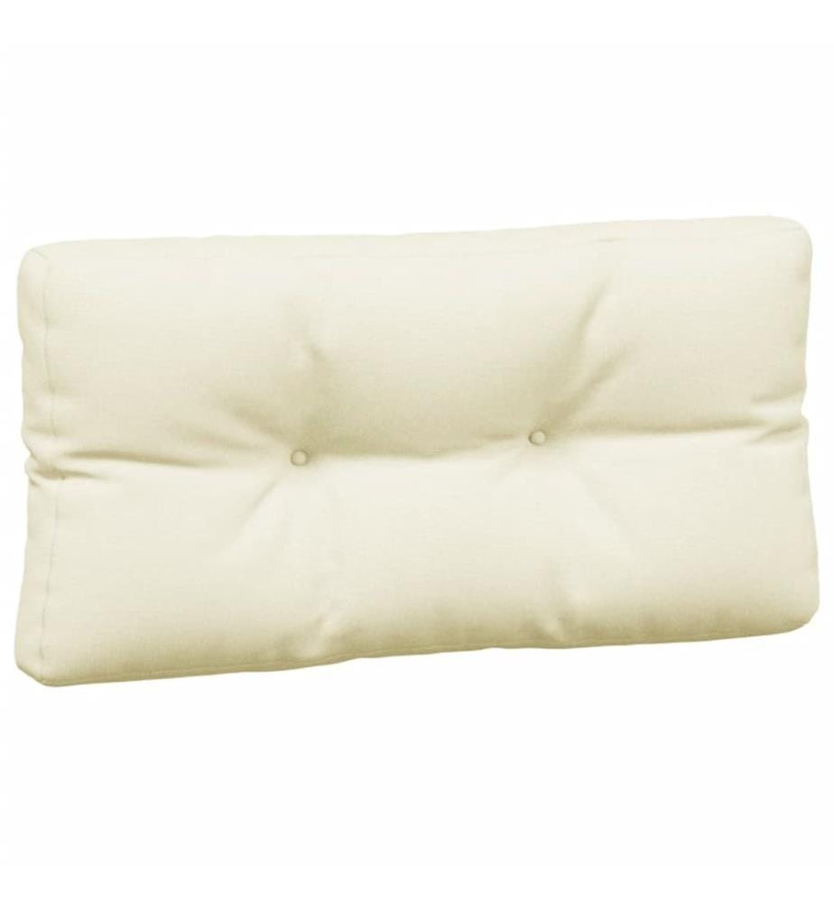 Palettenkissen 3-tlg. Creme Stoff