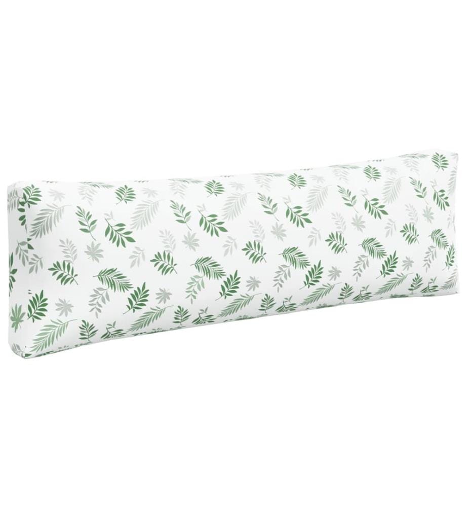 Coussins de palette lot de 3 motif de feuilles tissu Oxford