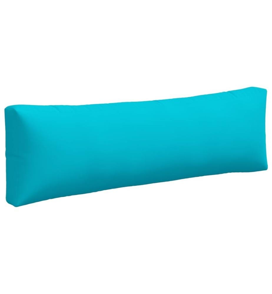 Coussins de palette lot de 3 turquoise tissu Oxford