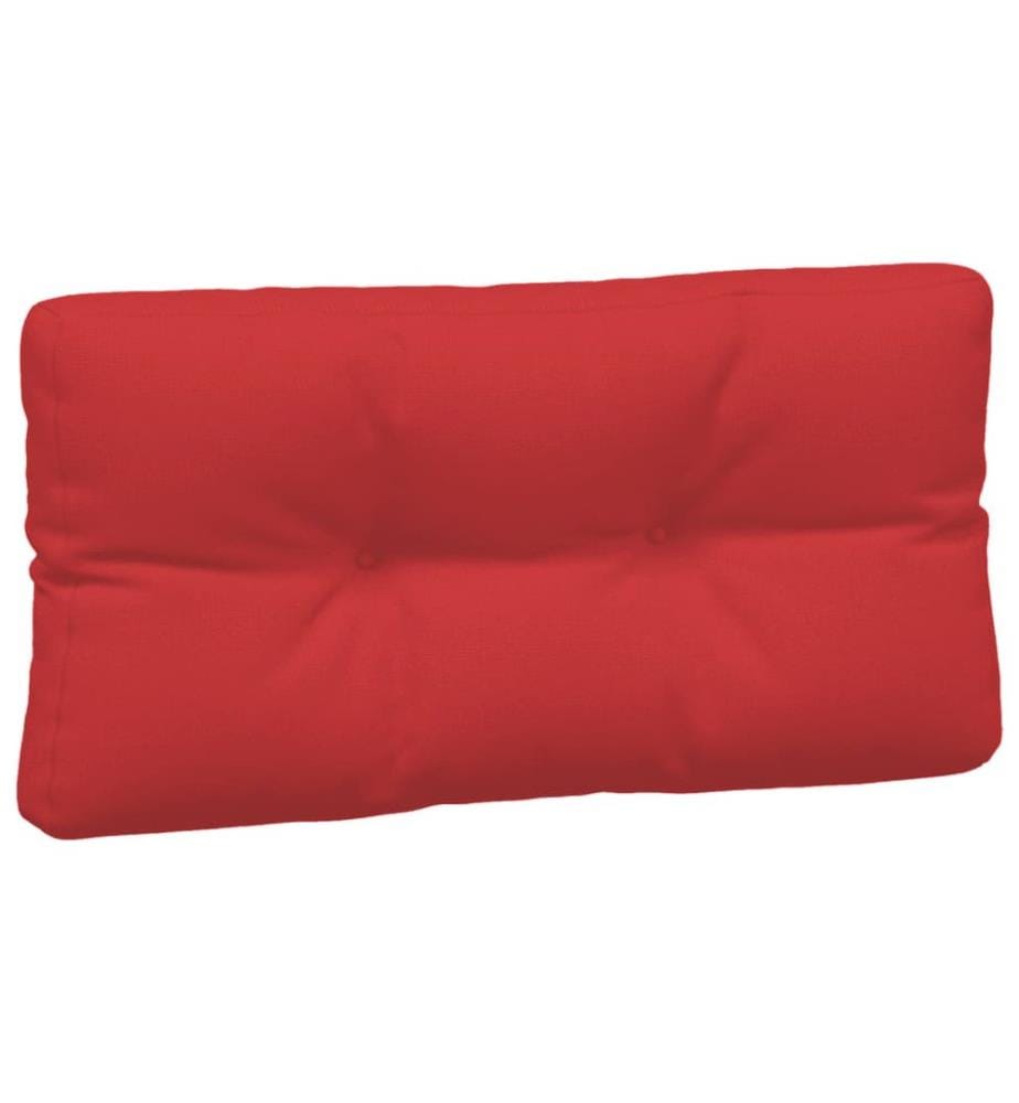 Palettenkissen 5-tlg. Rot Stoff