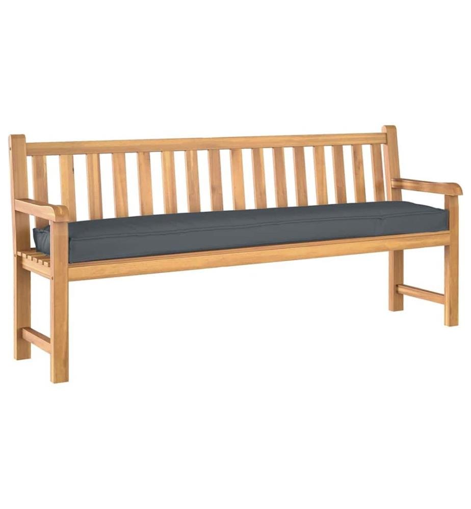 Set de coussins de palette 2 pcs Anthracite 180 x 40 x 8 cm