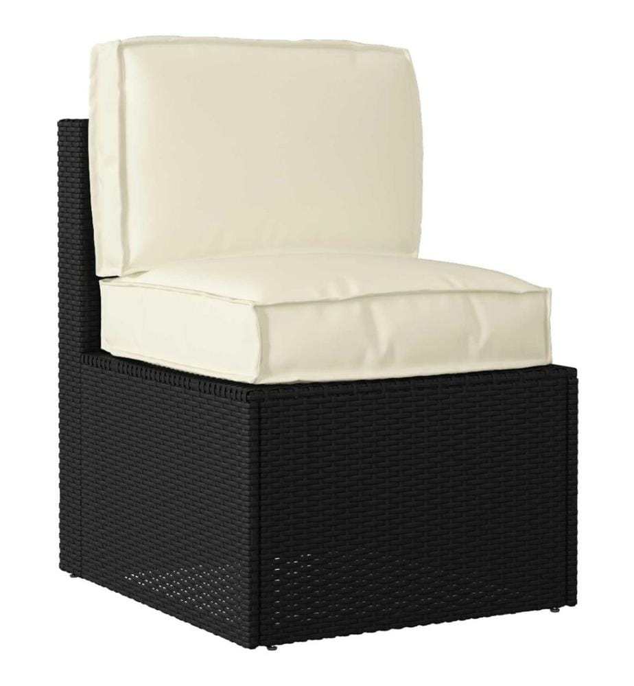 Set de coussins de palette 2 pcs Crème Tissu Oxford