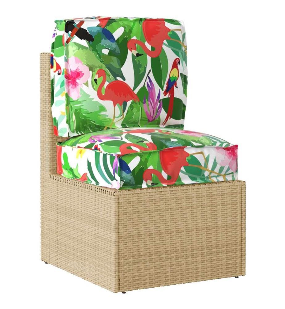 Set de coussins de palette 2 pcs Jungle tropicale Tissu Oxford
