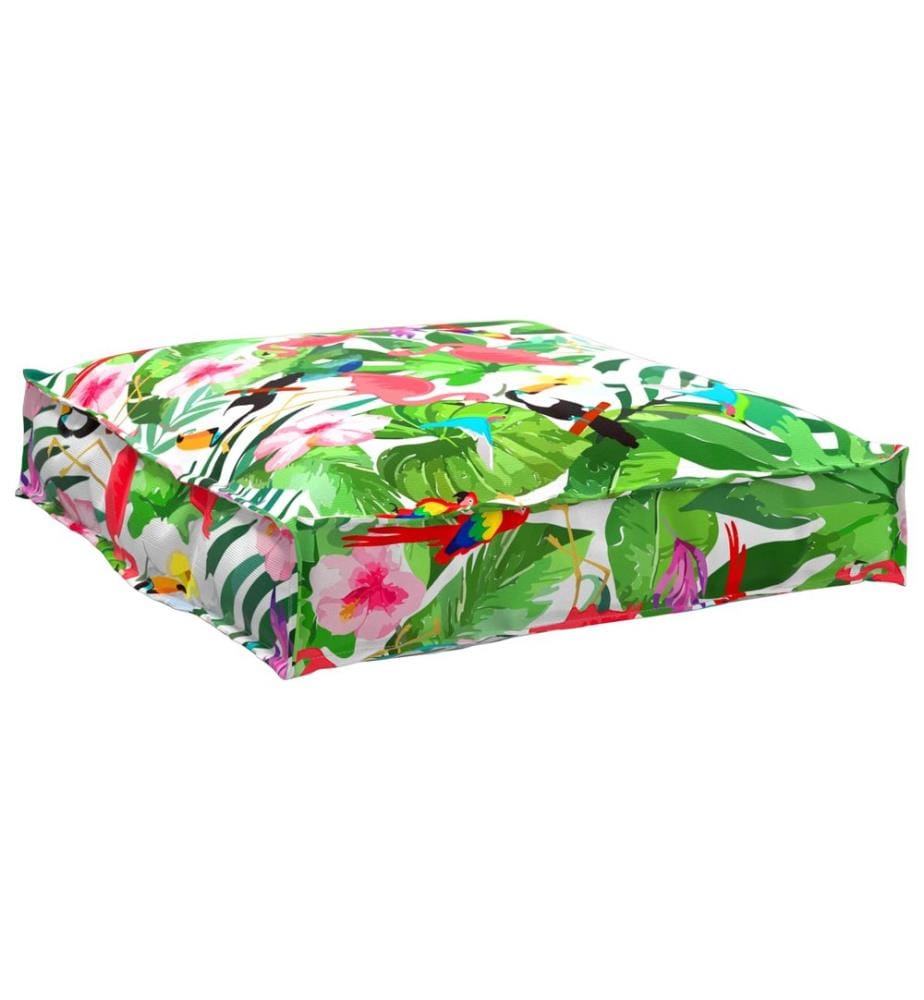 Set de coussins de palette 2 pcs Jungle tropicale Tissu Oxford