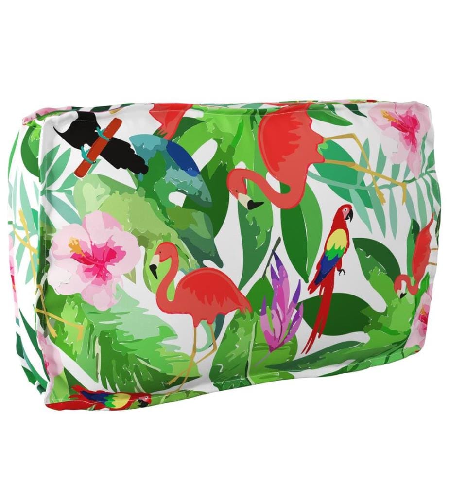 Set de coussins de palette 2 pcs Jungle tropicale Tissu Oxford