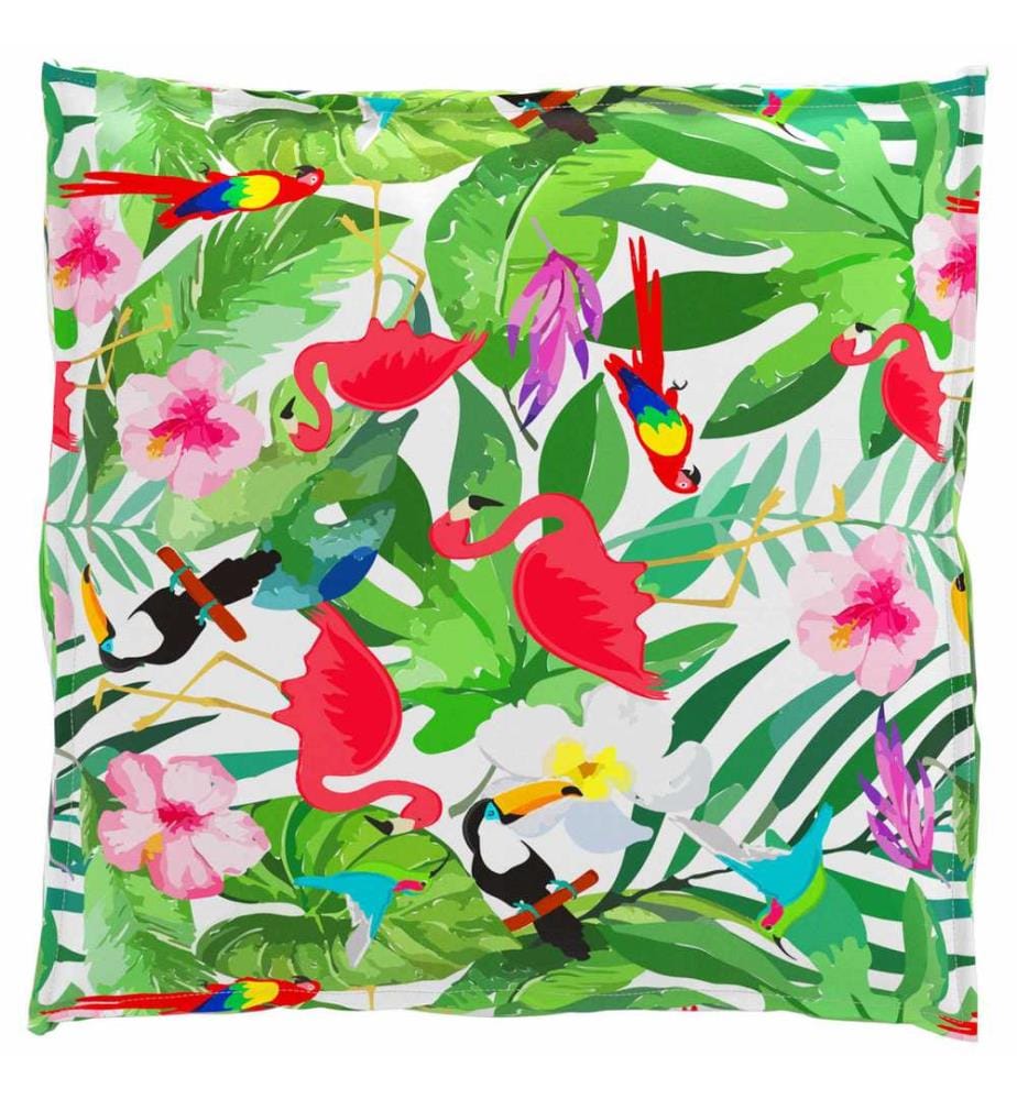 Set de coussins de palette 2 pcs Jungle tropicale Tissu Oxford
