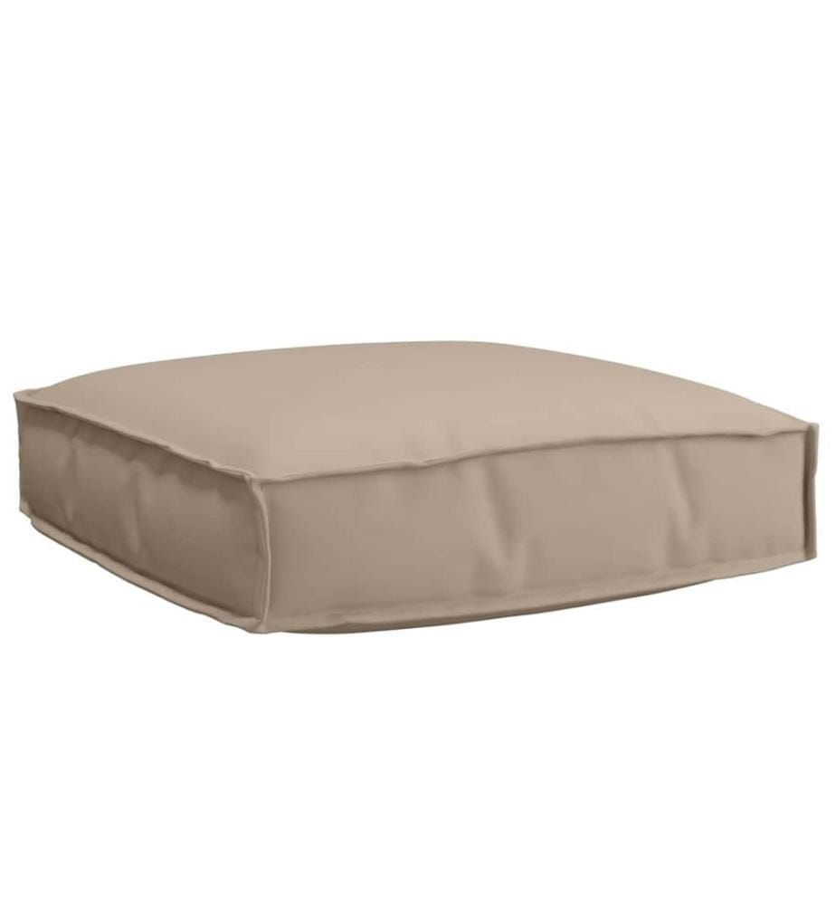 Set de coussins de palette 2 pcs Taupe Tissu Oxford