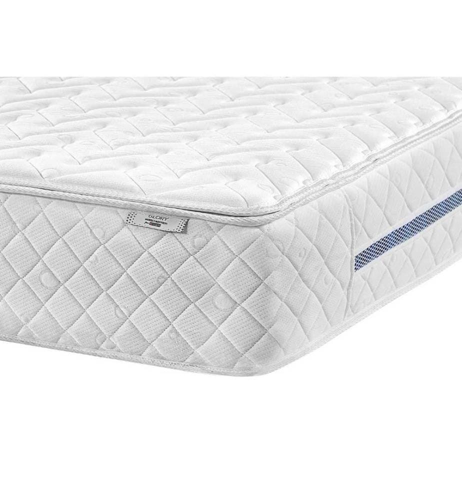 Matelas Equilibré pour Lit Double 180 x 200 cm à Ressorts Ensachés et Mousse à Mémoire de Forme Ultra Confortable Housse Amovible