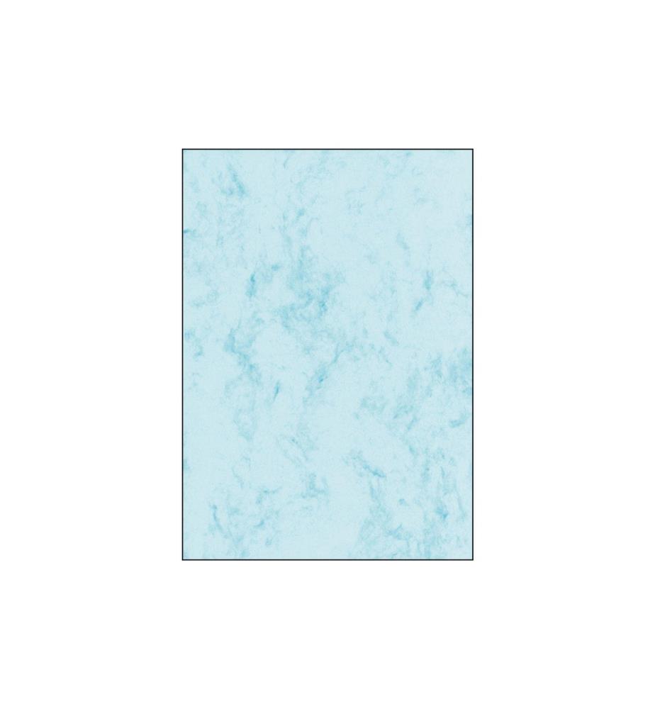 SIGEL - DP261 Marmorpapier, A4, Blau