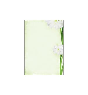 SIGEL - Papier à motif Green Flower A4, 25 feuilles