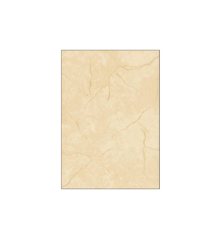 SIGEL - Granit  Strukturpapier, Beige, A4, 50 Blatt
