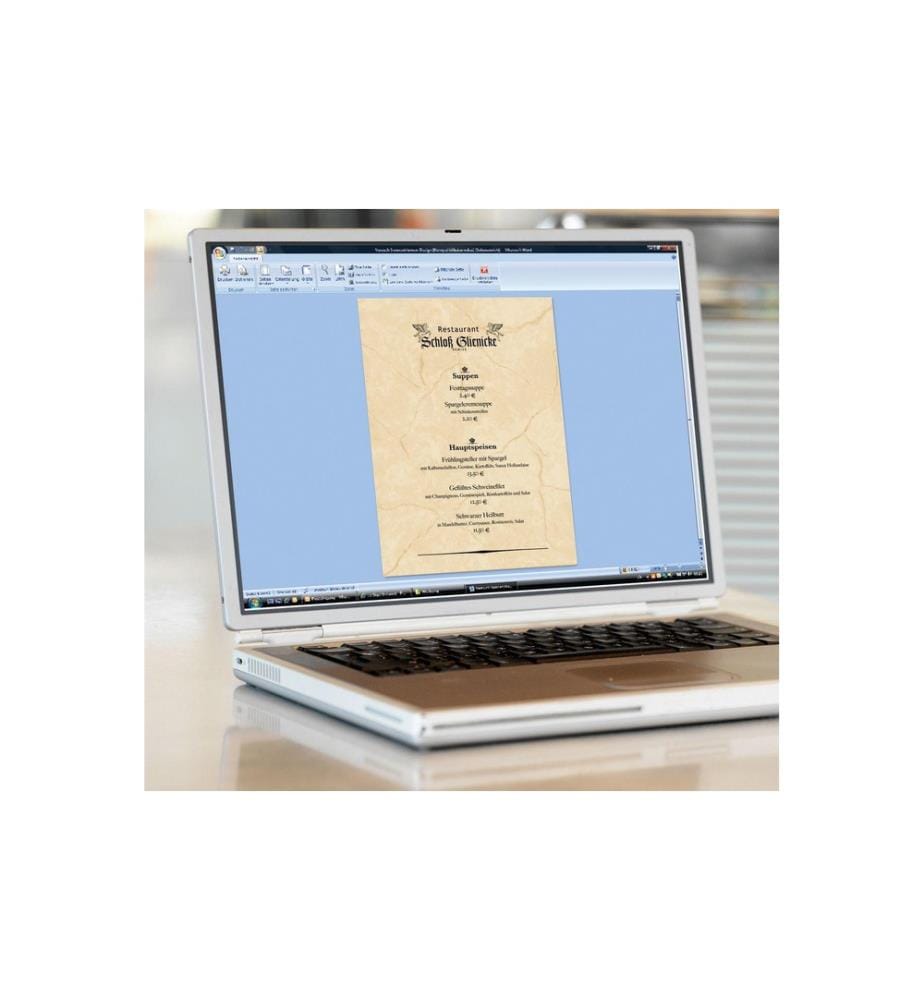 SIGEL - Granit  Strukturpapier, Beige, A4, 50 Blatt