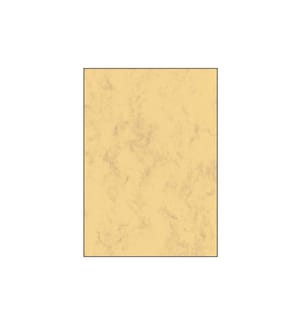 SIGEL - Papier à motif Papier marbré A4, 90 g, 100 feuilles, brun sableux