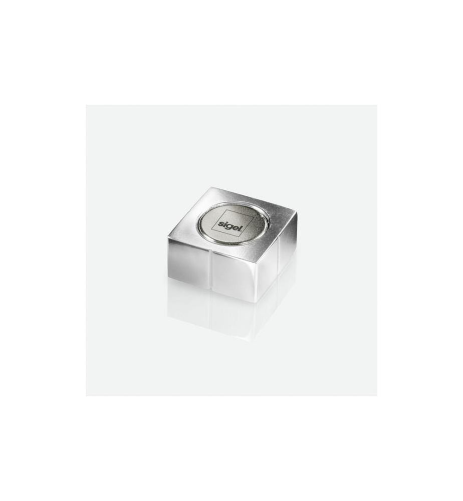 SIGEL - Plaque magnétique Extra Strong Ø 20 x 10 x 20 mm, 4 pièces