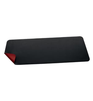 SIGEL - Sous-main Roulant 80 x 30 cm, noir-rouge