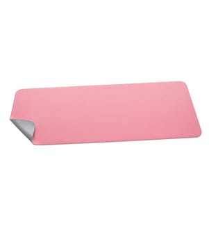 SIGEL - Sous-main Roulant 80 x 30 cm, rose-argenté