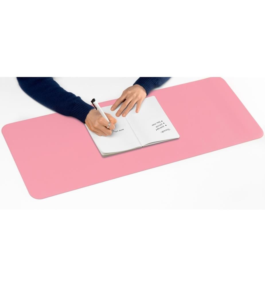 SIGEL - Schreibunterlage Einrollbar 80 x 30 cm, Rosa-silber