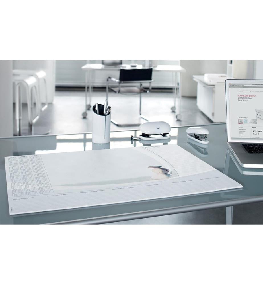 SIGEL - Sous-main Harmony, 410 x 595 mm avec calendrier et planificateur