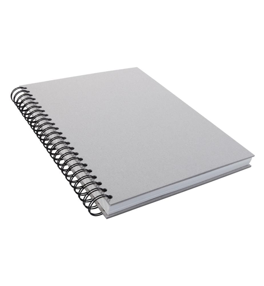 SIGEL - Carnet de notes A4, Différentes linéatures, Gris