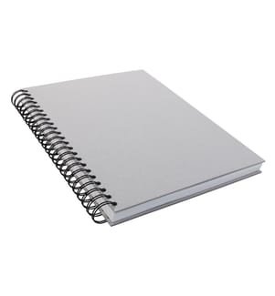 SIGEL - Carnet de notes A4, Différentes linéatures, Gris