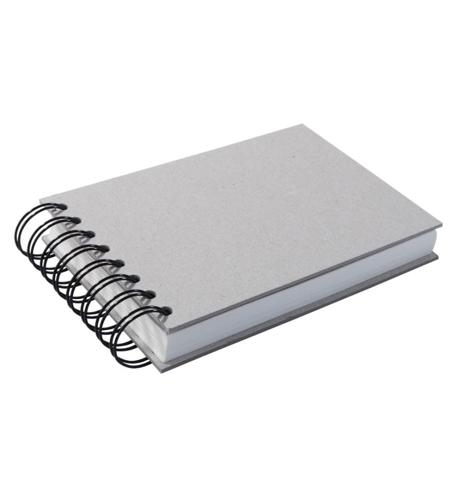SIGEL - Carnet de notes A6, Différentes linéatures, Gris