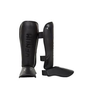 Venum - Challenger Standup Shin Guards, Matt/Schwarz GR L