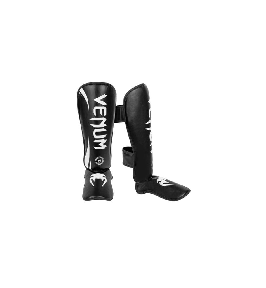 Venum - Challenger Standup Shin Guards Schwarz/Weiss, XL