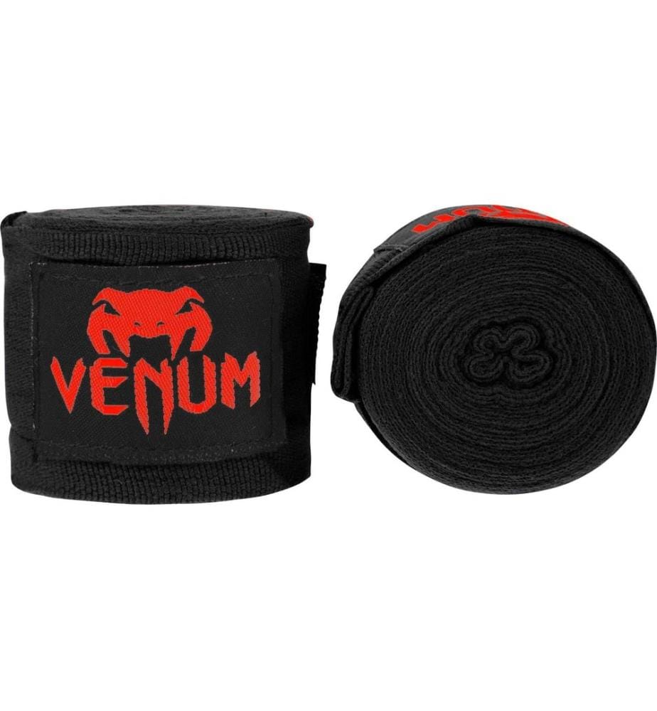 Venum - Kontact Boxing Handwraps 4 m, Rouge/Noir