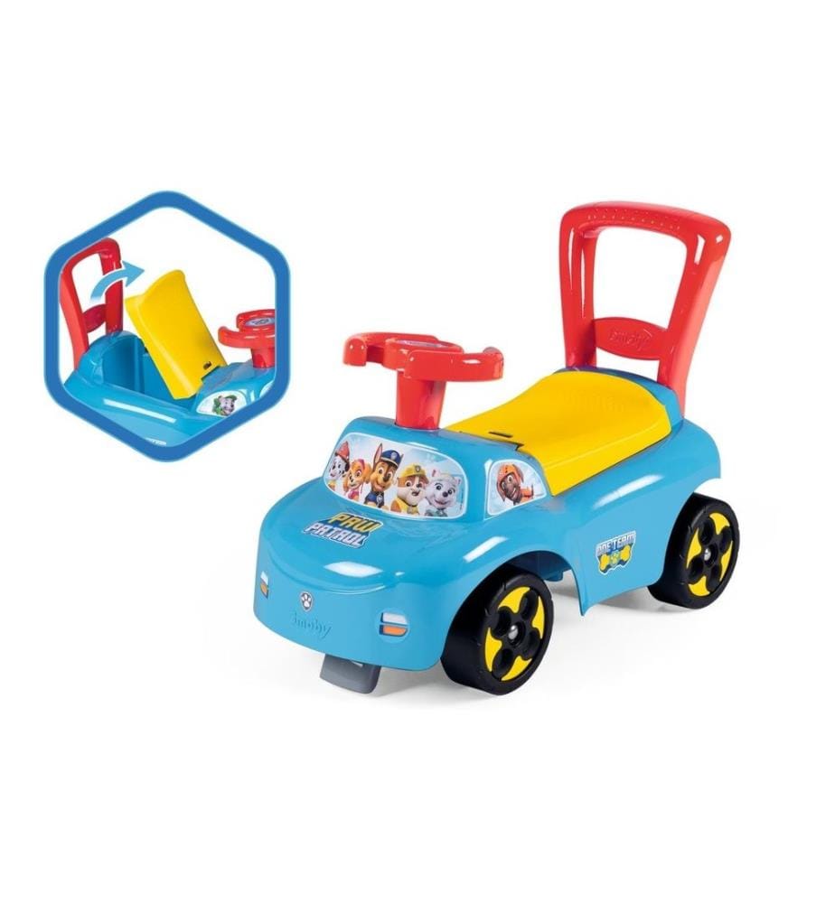 SMOBY - Véhicule sans pédales Voiture la pat patrouille