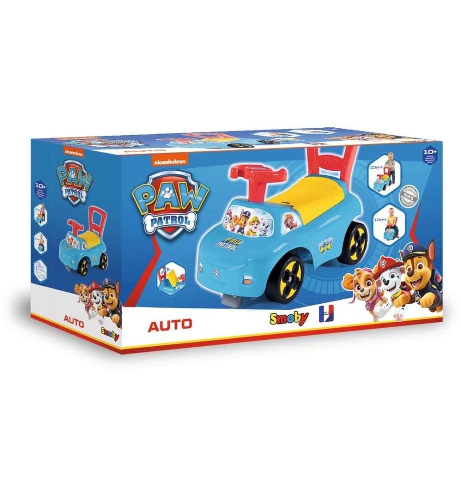 SMOBY - Véhicule sans pédales Voiture la pat patrouille