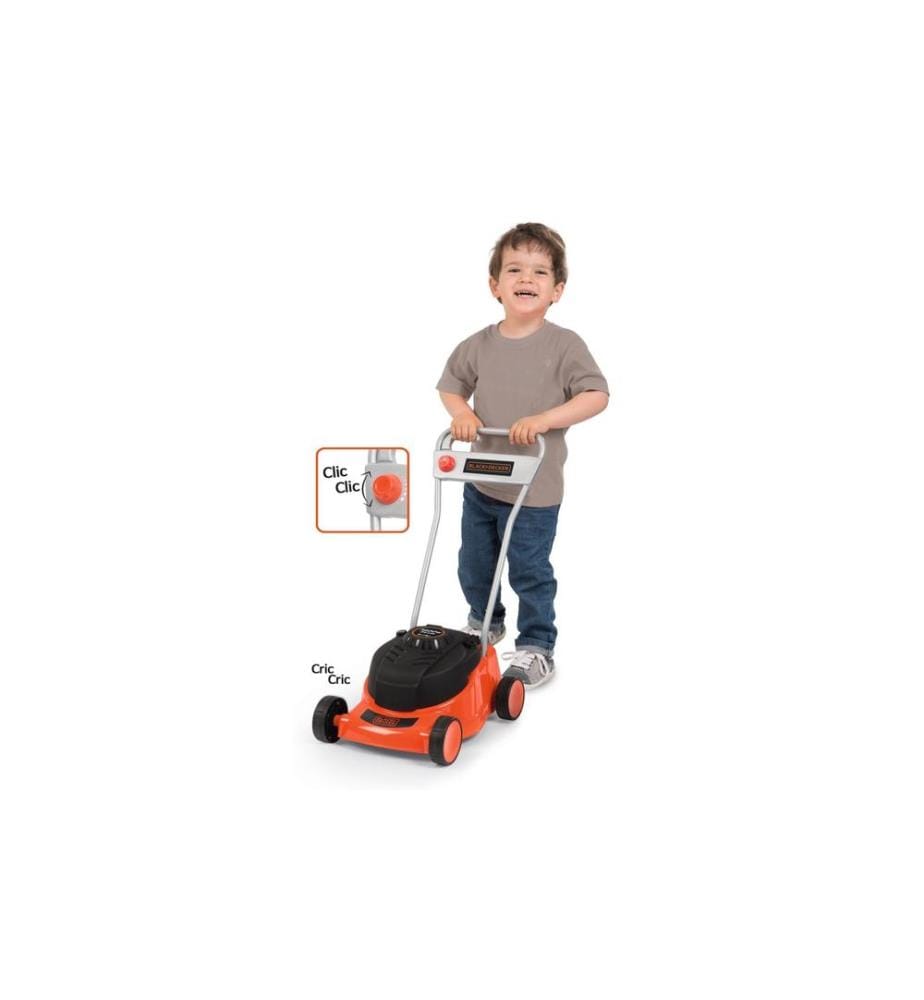 SMOBY - Handwerker Black+Decker Rasenmäher