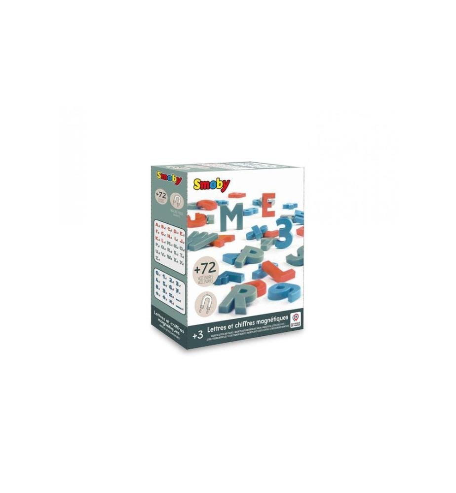SMOBY - 72 magnetische Buchstaben und Zahlen