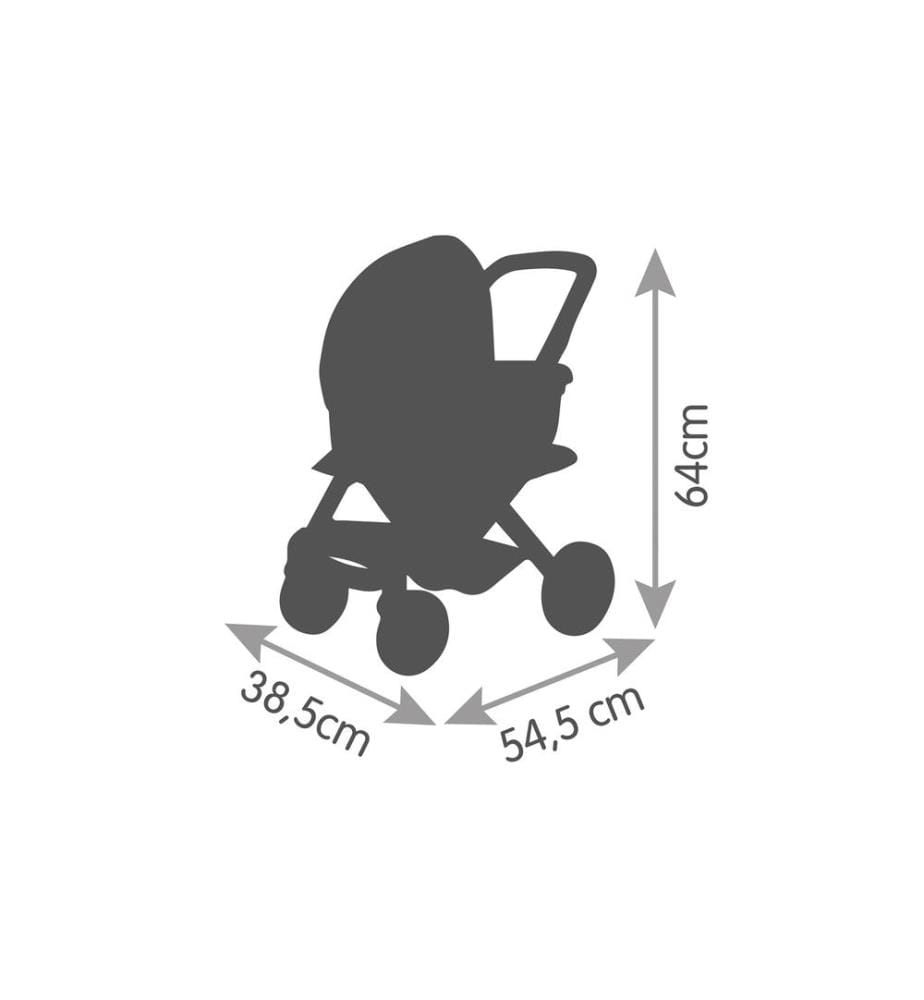 SMOBY - Maxi-Cosi Poussette de poupée 3 en 1