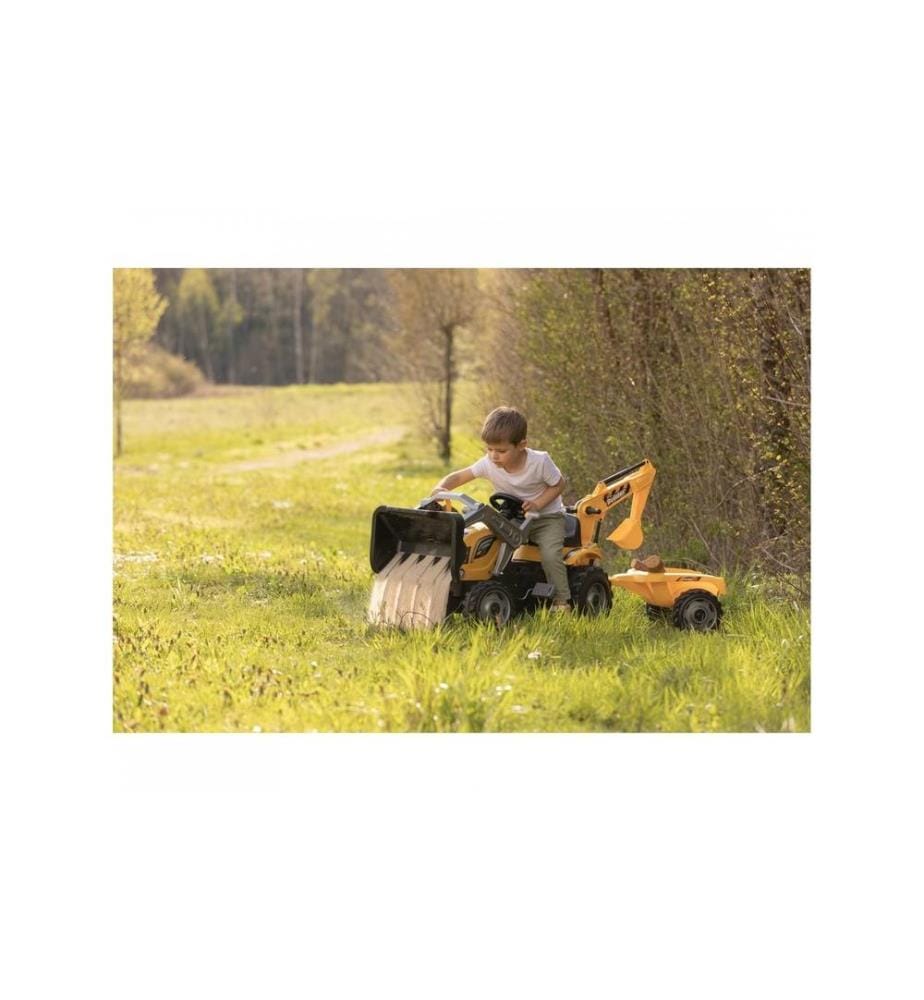 SMOBY - Traktor Builder Max mit Anhänger