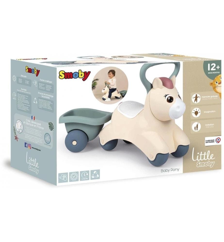 SMOBY - Véhicule à pédales Baby-Pony