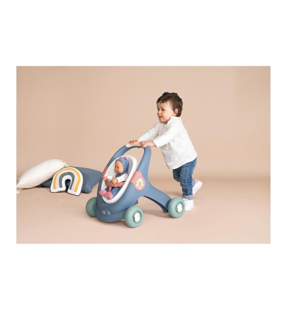 SMOBY - Lauflernwagen mit Puppe