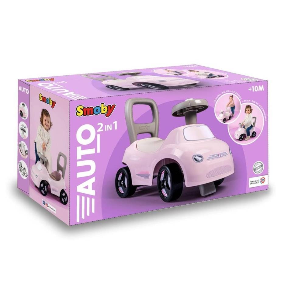 SMOBY - Véhicule sans pédales rose