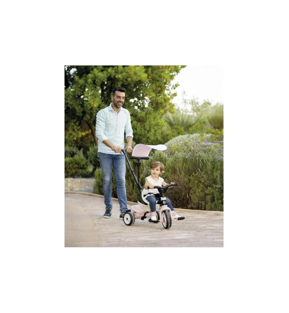 SMOBY - Tricycle Baby Balade Rose
