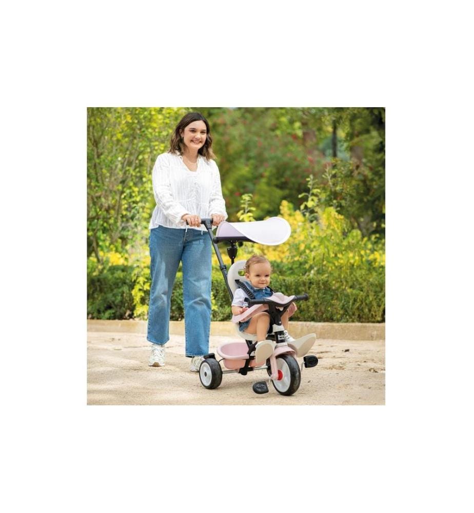 SMOBY - Tricycle Baby Balade Rose