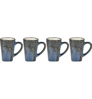 VILLA COLLECTION - Espressotasse Hela 100 ml , 4 Stück, Blau